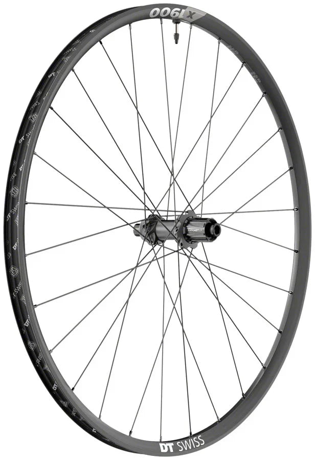 X 1900 Spline 25 Rear Wheel - 29" 12 x 142mm Center-Lock HG 11 MTN BLK - Bicycle Warehouse