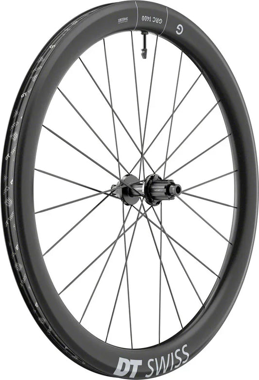 GRC 1400 DICUT 50 Rear Wheel - 700c 12 x 142mm Center-Lock N3W Ratchet EXP 36 BLK - Bicycle Warehouse