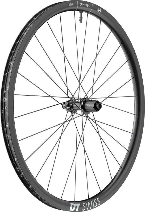 HGC 1400 Spline 30 Rear Wheel - 700c 12 x 142mm Center-Lock HG 11 Road Ratchet EXP OS 30 BLK - Bicycle Warehouse
