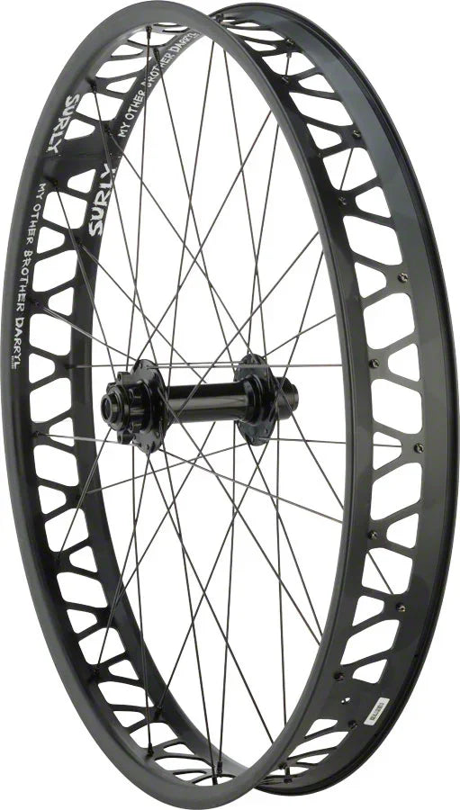 Bear Pawls / Other Brother Darryl Front Wheel - 26" 15 x 150mm 6-Bolt BLK - Bicycle Warehouse