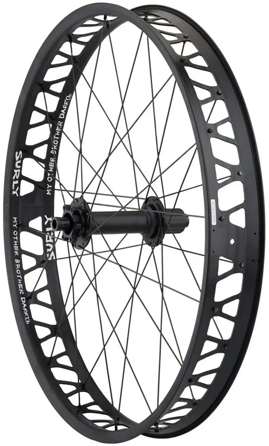 Bear Pawls / Other Brother Darryl Rear Wheel - 26" Fat 12 x 197mm 6-Bolt HG 11 BLK - Bicycle Warehouse