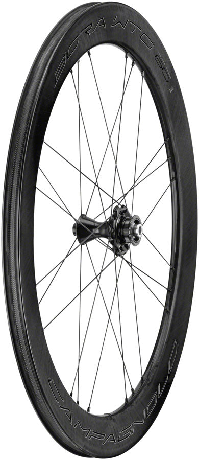 Bora WTO 60 Front Wheel - 700 12 x 100mm Center-Lock Dark Label - Bicycle Warehouse