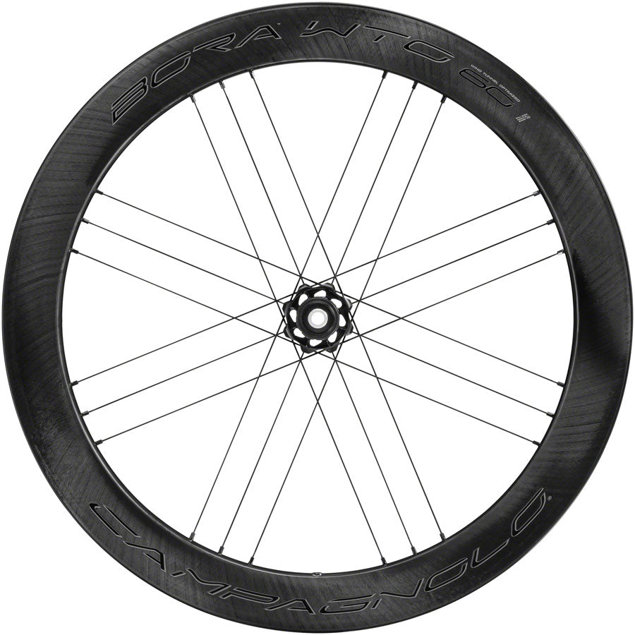 Bora WTO 60 Front Wheel - 700 12 x 100mm Center-Lock Dark Label - Bicycle Warehouse