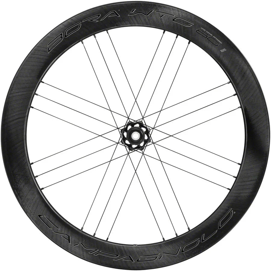 Bora WTO 60 Front Wheel - 700 12 x 100mm Center-Lock Dark Label - Bicycle Warehouse