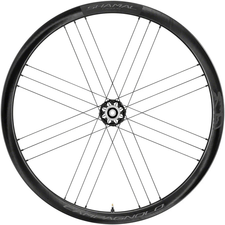SHAMAL Carbon Disc Front Wheel - 700 12 x 100mm Centerlock Black - Bicycle Warehouse