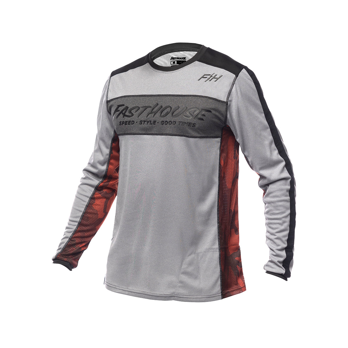 Classic Acadia LS Youth Jersey - Heather Gray