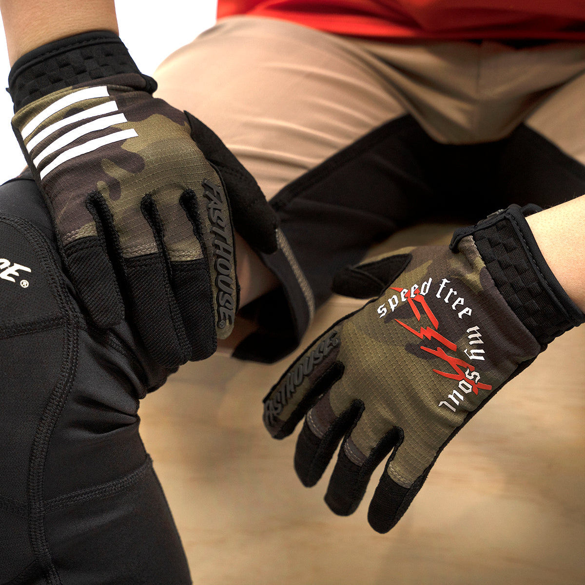 Speed Style Menace Youth Glove - Camo - Bicycle Warehouse