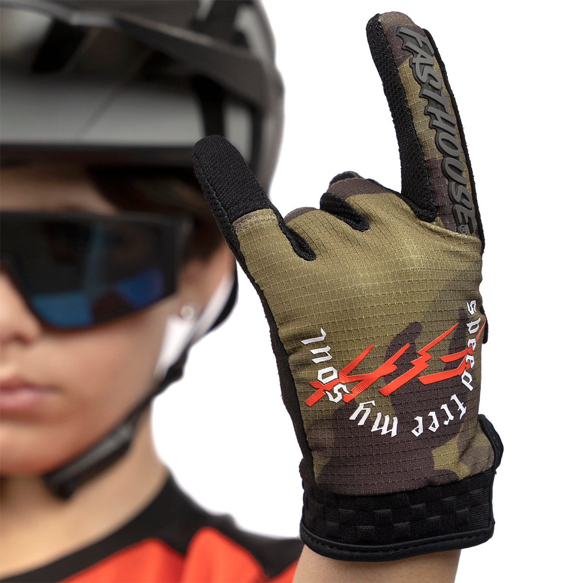 Speed Style Menace Youth Glove - Camo - Bicycle Warehouse
