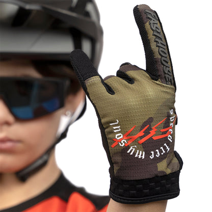 Speed Style Menace Youth Glove - Camo - Bicycle Warehouse