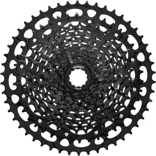 microSHIFT Advent MX H-Series Cassette - 11-Speed 11-50t ED BLK For HG Driver