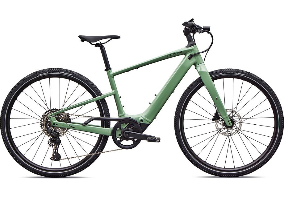 2026 Specialized Vado Sl 4.0 2 Bike Gloss Pistachio / Oak Green Metallic Frost Reflective S