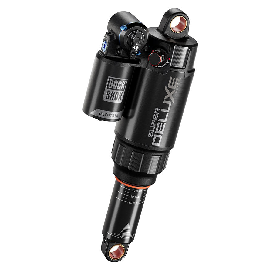 RockShox Super Deluxe Ultimate D1 Rear shock 230x57.5 Shaft Eyelet: Standard Body Eyelet: Standard Token Loc 0 Reb55/Comp37 Lockout45 Trek Rail Gen4 2020-2024