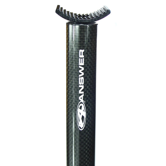 AnswerBMX Carbon Pivotal Seatpost 27.2x300mm Carbon - Bicycle Warehouse