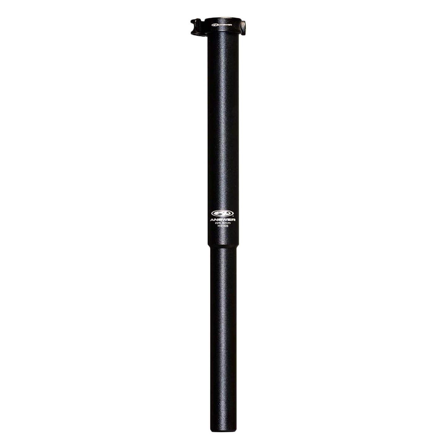 AnswerBMX Seatpost Extender 27.2x407mm Black - Bicycle Warehouse