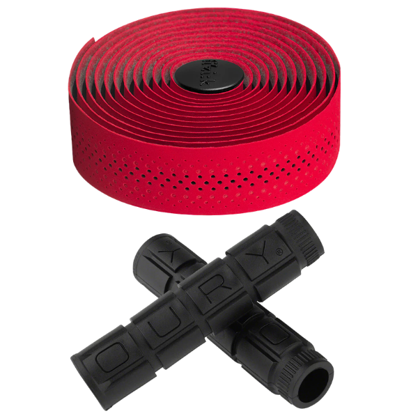 Mountain bike grips and road bike handlebar tape