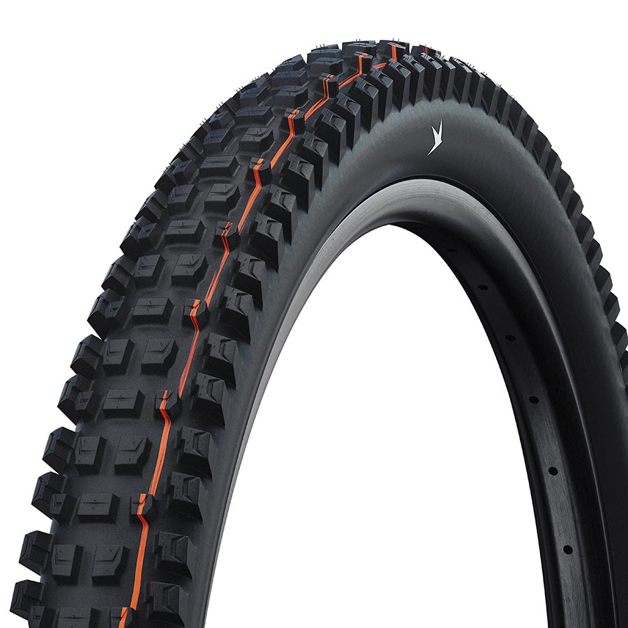 Schwalbe Albert Trail Pro Mountain Tire 29"x2.50 Folding Tubeless Ready Addix Soft Trail Pro - Radial 67TPI Black