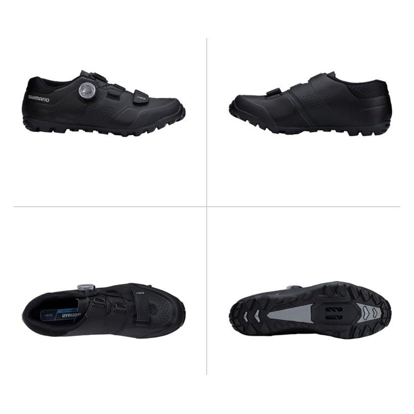 Shimano Men's ME502 Mountain Bike Shoes - Black - Shoes - Bicycle Warehouse