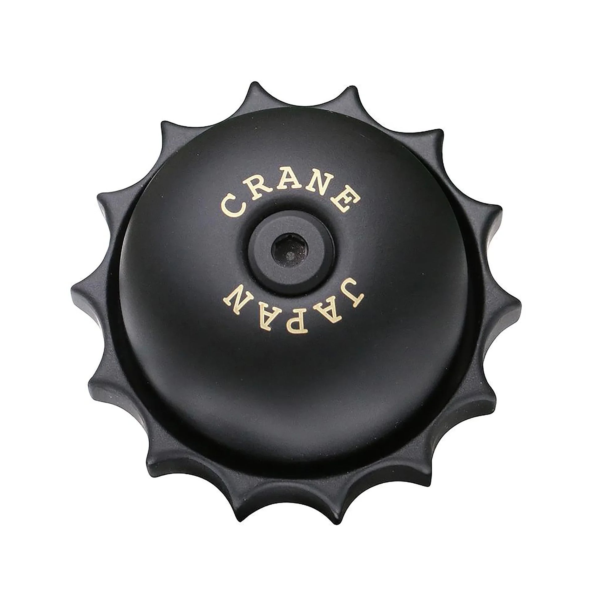 E-Ne Revolver Bell Stealth Black - Bicycle Warehouse