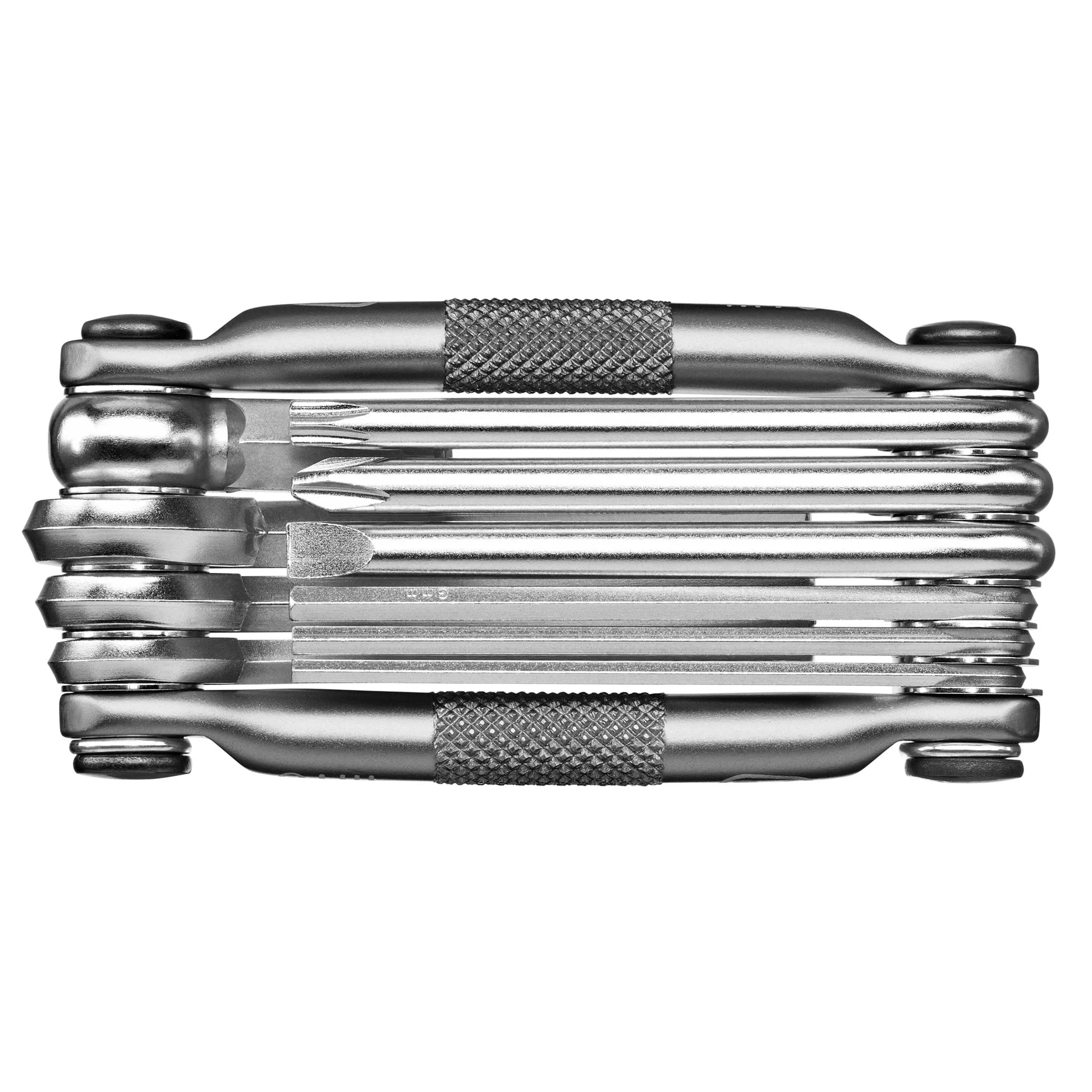 Crankbrothers Multi-10 Mini Tool Nickel - Bicycle Warehouse