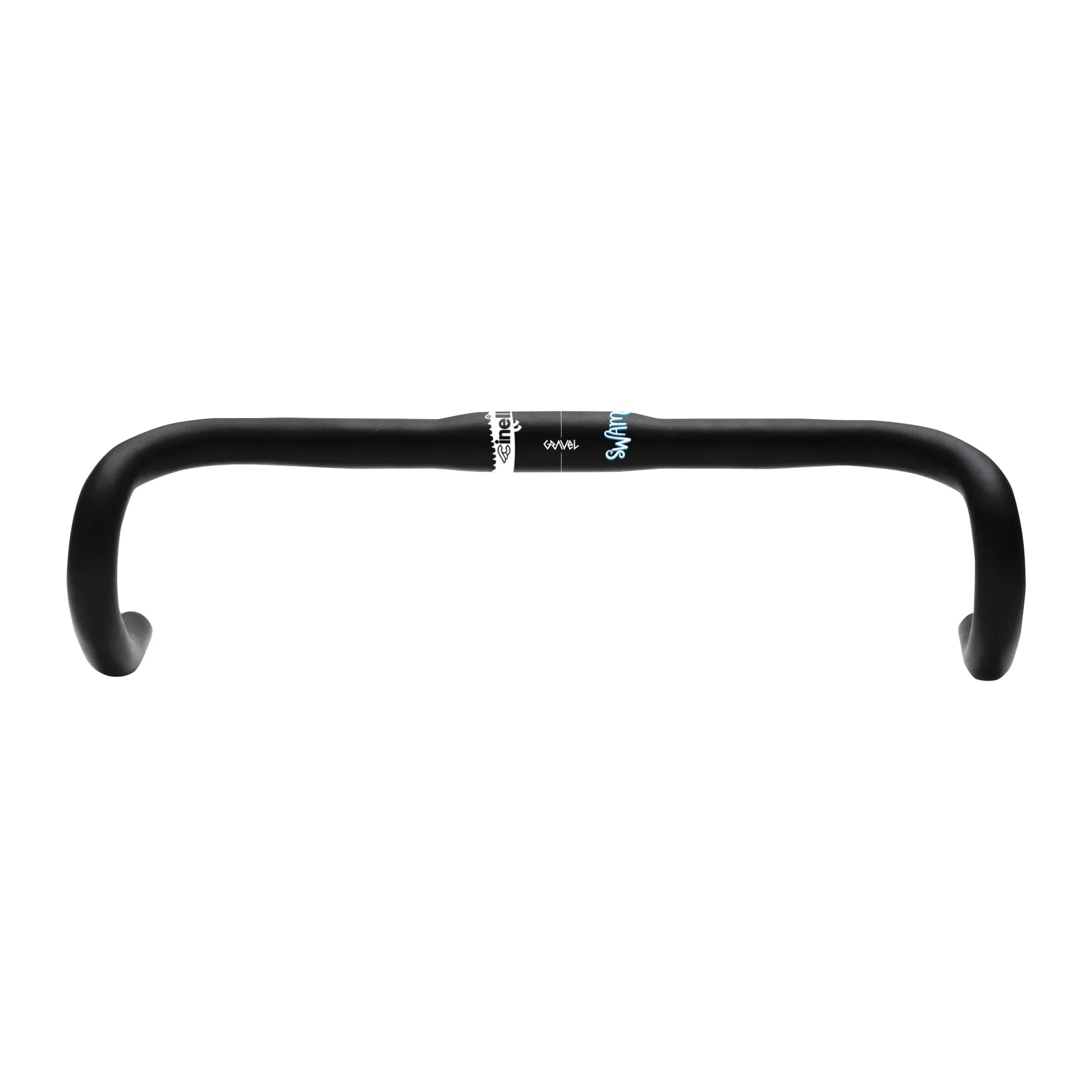 Swamp Alloy Gravel Bar (31.8) Black - 40cm - Bicycle Warehouse