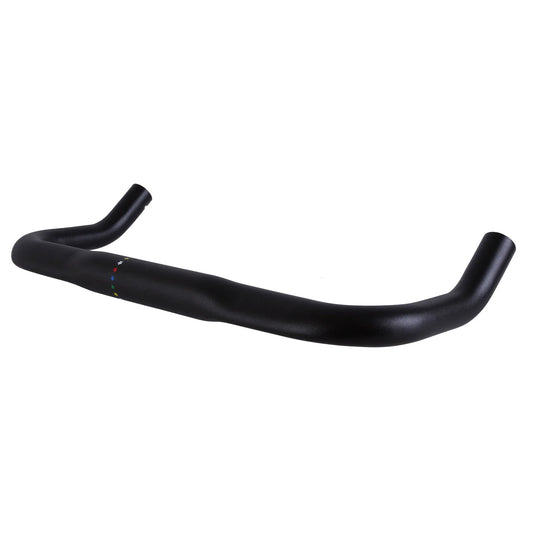 Lola Bullhorn Bar (31.8) 40cm Black - Bicycle Warehouse