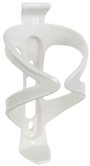 Composite Bottle Cage (Carded) White - Bicycle Warehouse