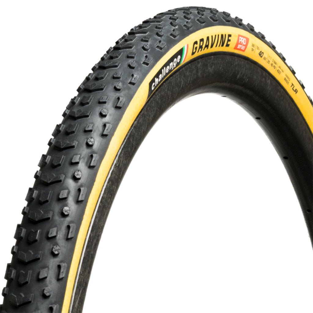 Tire Gravine Pro Tire 700 x 40 Black/Tan - Bicycle Warehouse