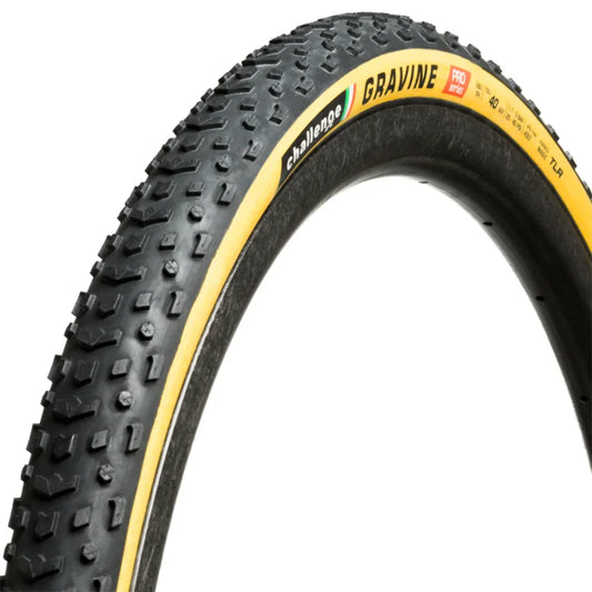 Tire Gravine Pro Tire 700 x 40 Black/Tan - Bicycle Warehouse