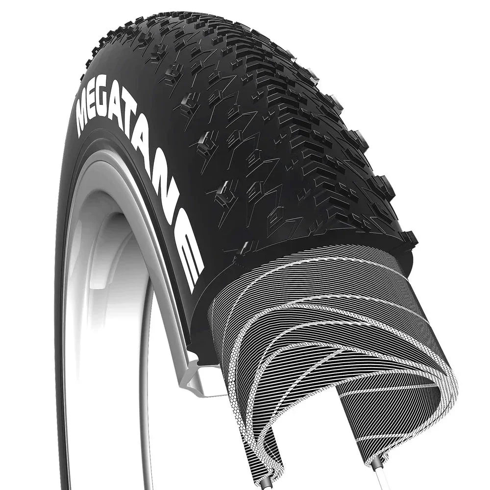 Megatane Tire 20x4.0" Black - Bicycle Warehouse