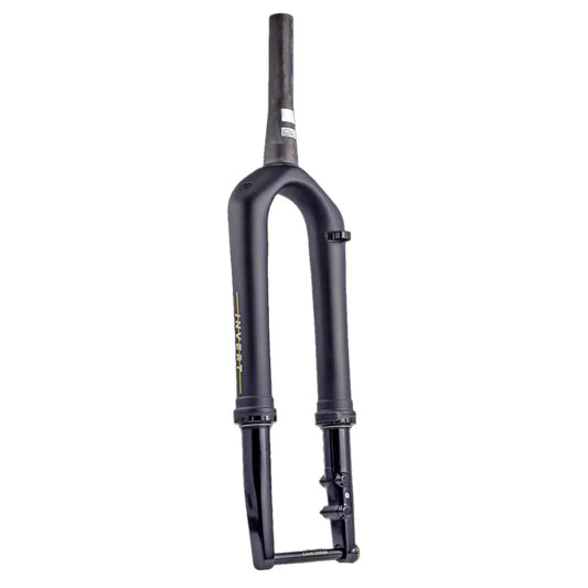 Invert SL Gravel Suspension Fork - 700c 30 mm 12 x 100 mm 45 mm Offset Matte BLK - Bicycle Warehouse