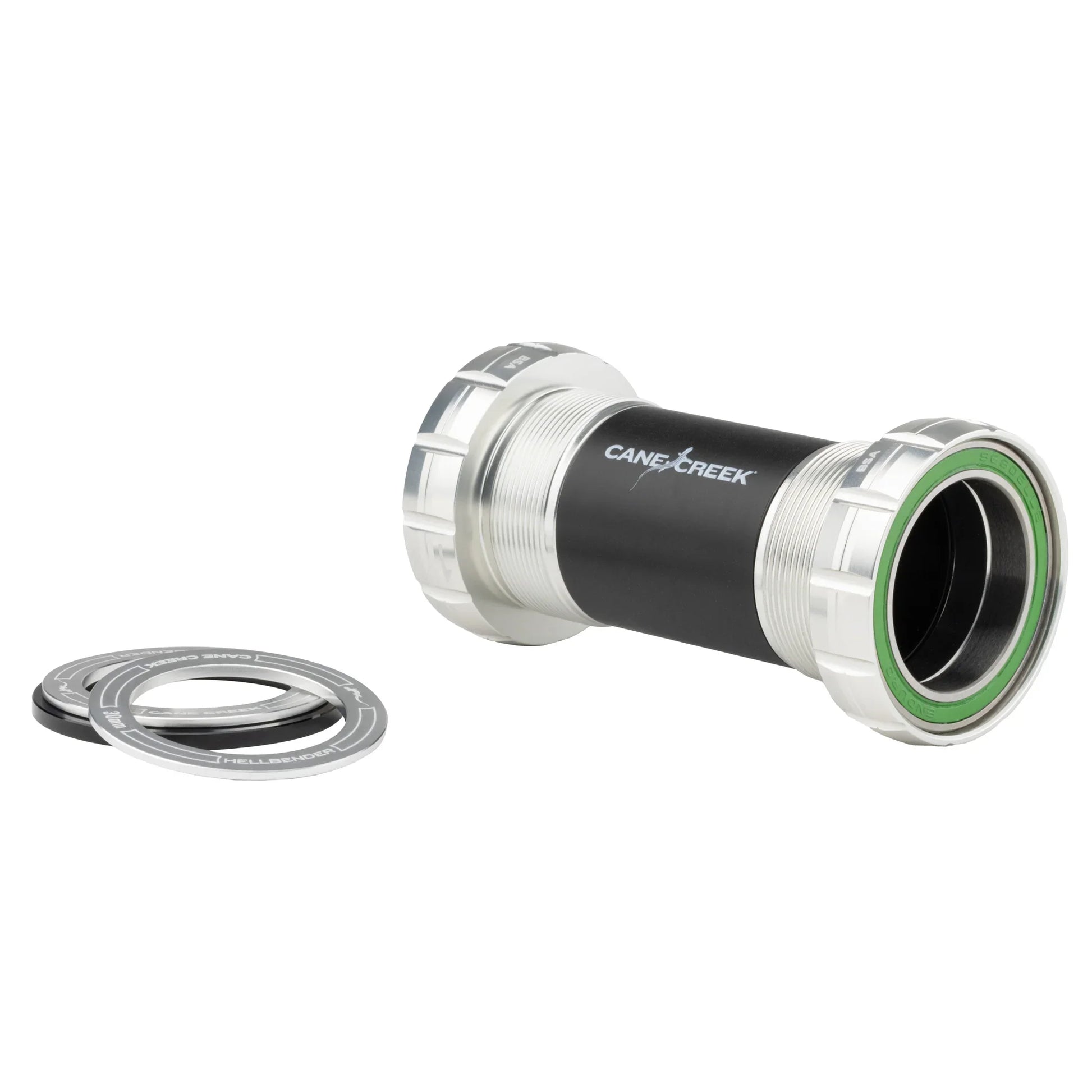 Hellbender 70 BSA Thread BB 30mm 68/73mm Silver - Bicycle Warehouse