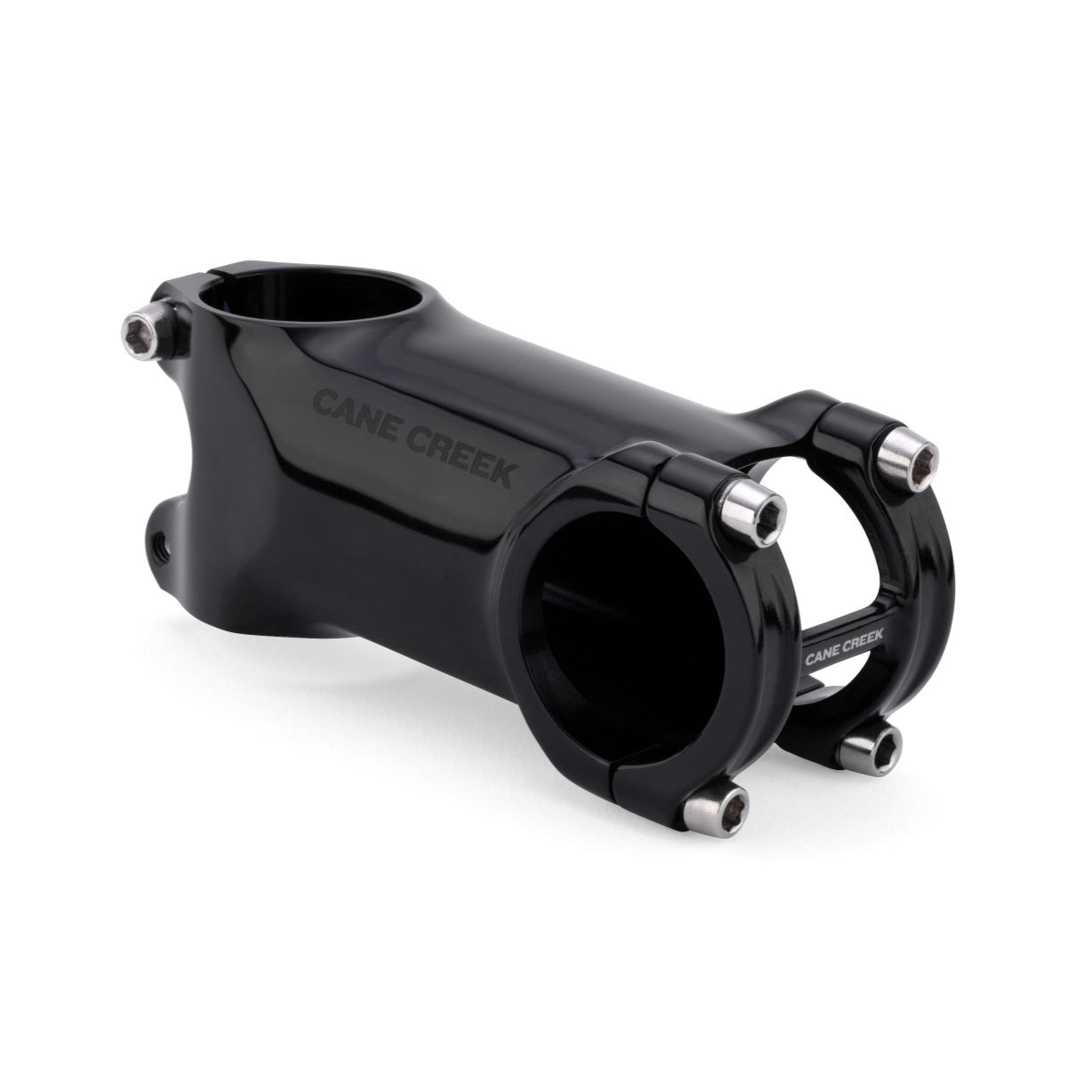 GXC Stem - 90mm 31.8 Clamp +/-6 1 1/8" Polished Black - Bicycle Warehouse