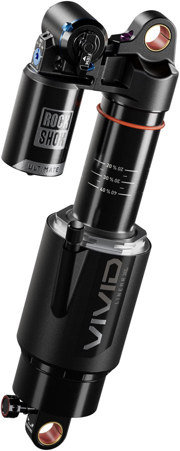 RockShox Vivid Ultimate RC2T Rear Shock - 230 x 60 mm Linear XL Air 2 Tokens Reb 55 / Comp 34 L/O 45 Standard D1