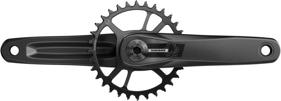 SRAM S200 Eagle Crankset - 160mm 32t Steel Chainring Aluminum Crankarms DUB Wide Spindle BLK 55mm Chainline B1