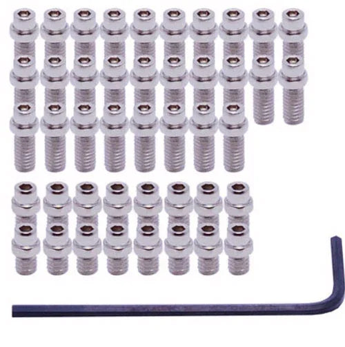 Flip Pins for Vault Pedals Silver - Bicycle Warehouse