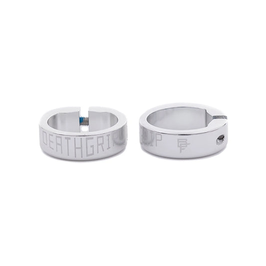 Brendog DeathGrip Clamps Silver - Bicycle Warehouse