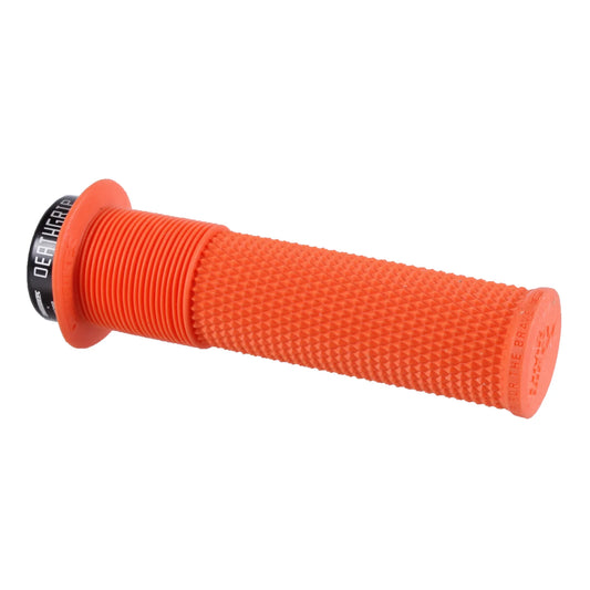 Brendog Flanged DeathGrip Thin - Tango Orange - Bicycle Warehouse