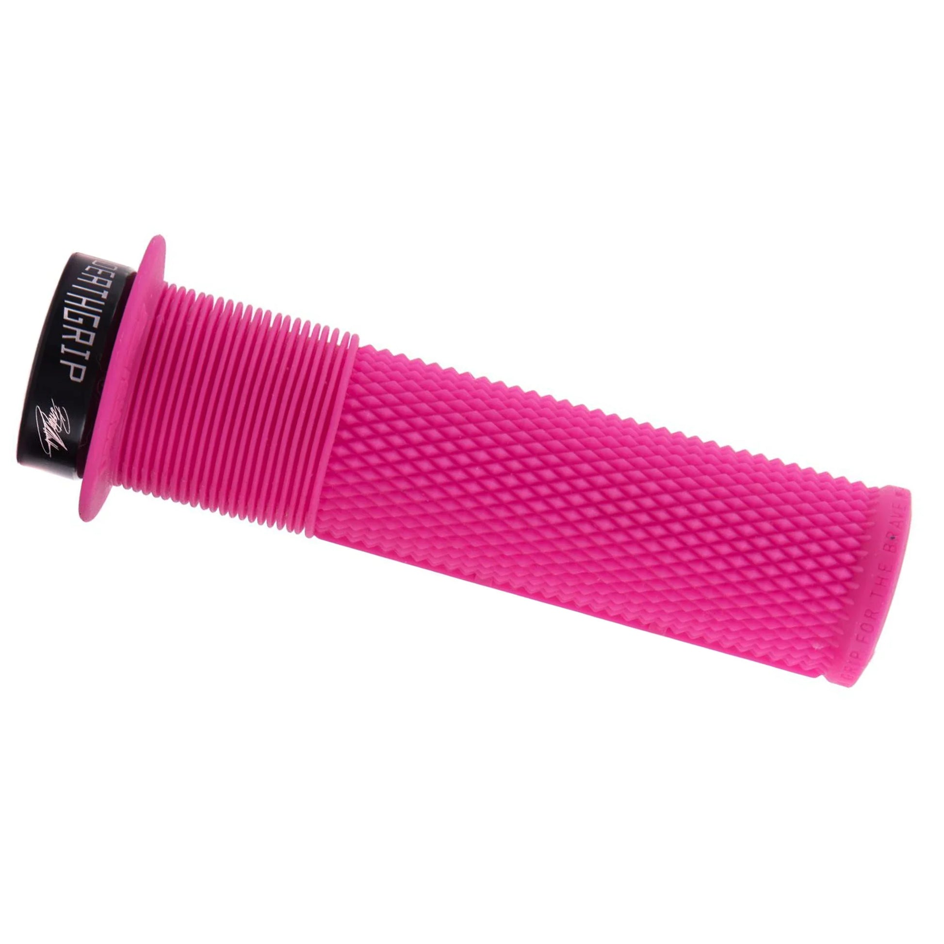Brendog Flanged DeathGrip Thin - Pink - Bicycle Warehouse
