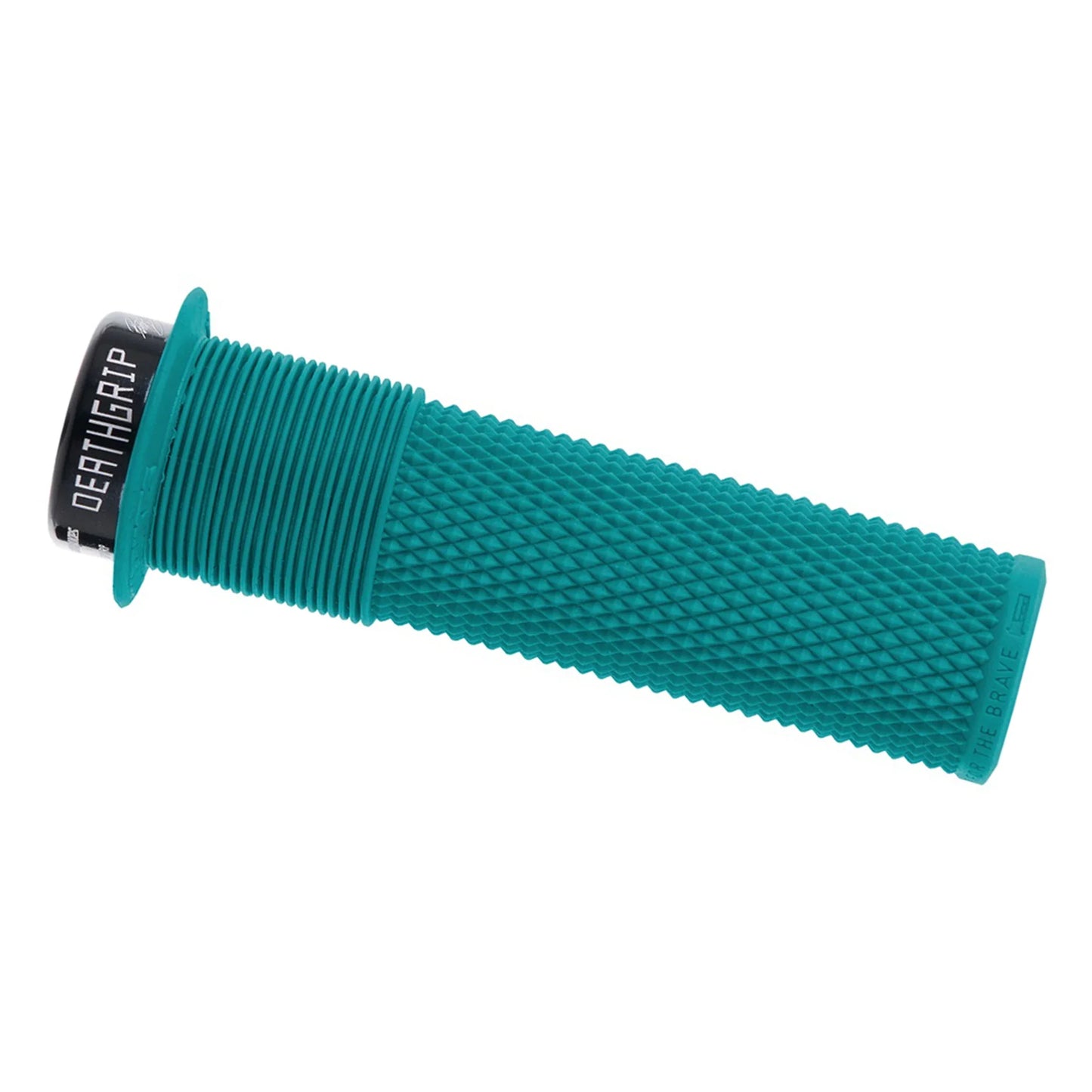 Brendog Flanged DeathGrip Thick - Turquoise - Bicycle Warehouse