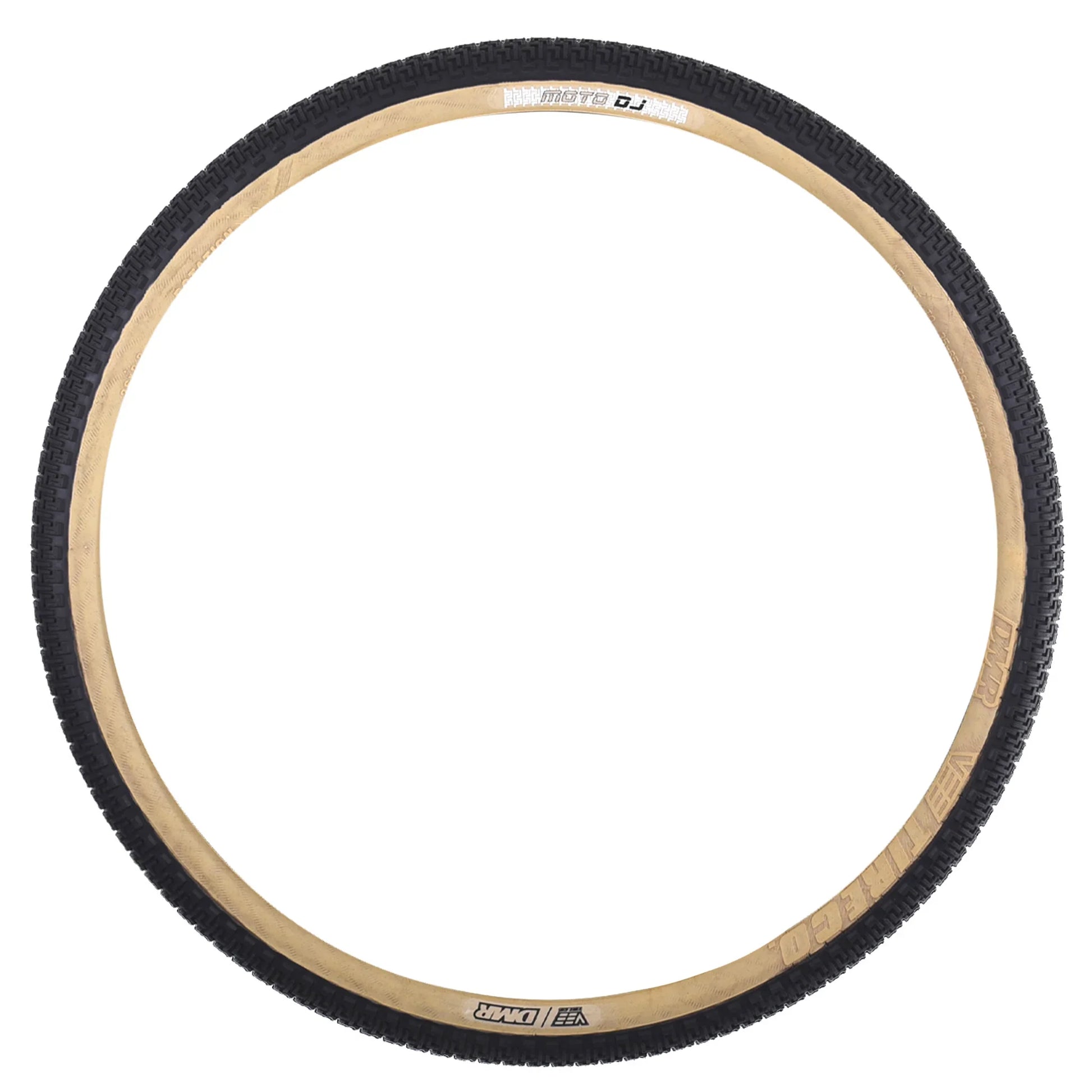 Moto DJ Tire 26 x 2.2" - Black/Tanwall - Bicycle Warehouse