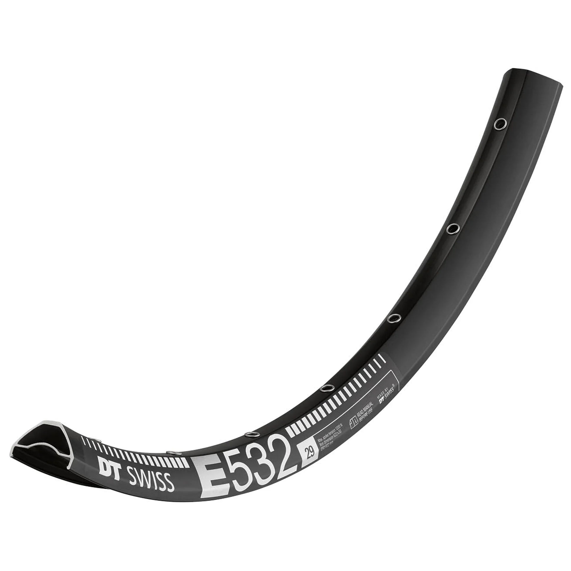 E 532 Tubeless Ready 29" Disc Rim 32h Black - Bicycle Warehouse