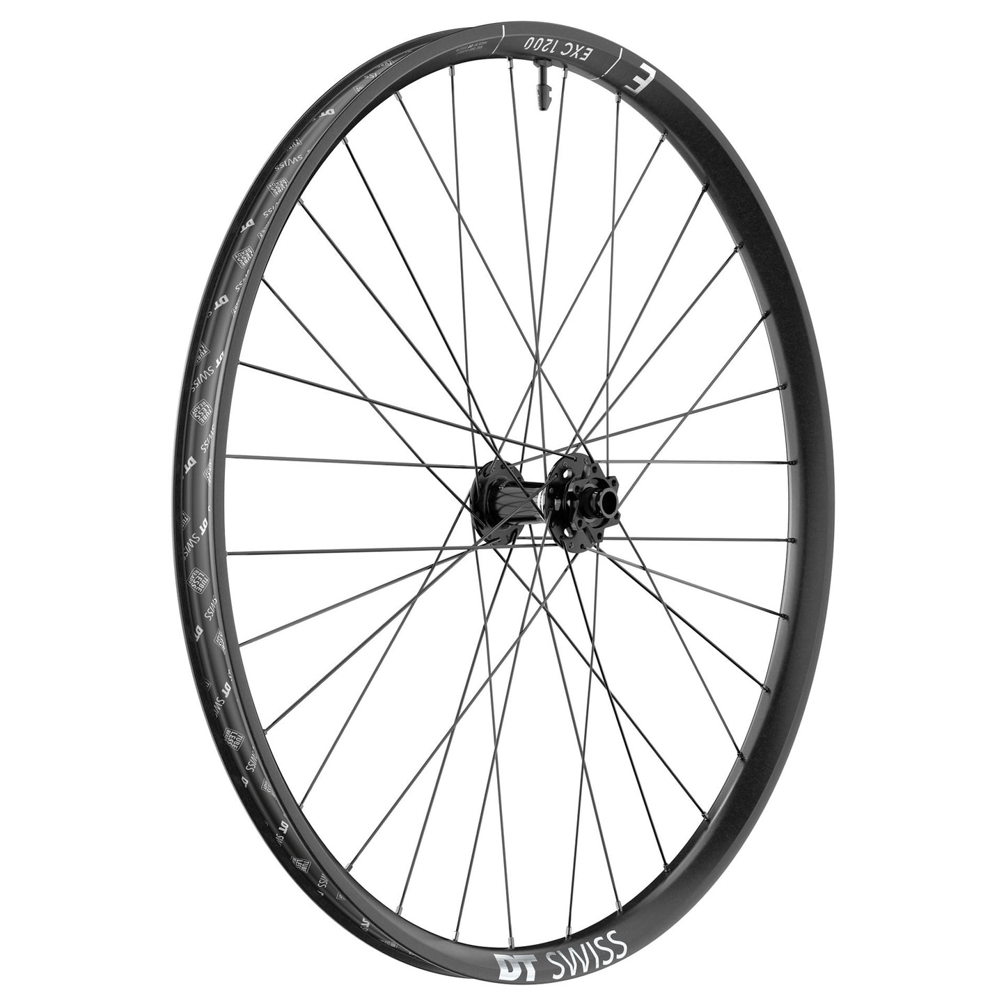 EXC 1200 Classic Front Wheel - 29" 15 x 110mm 6-Bolt Black - Bicycle Warehouse