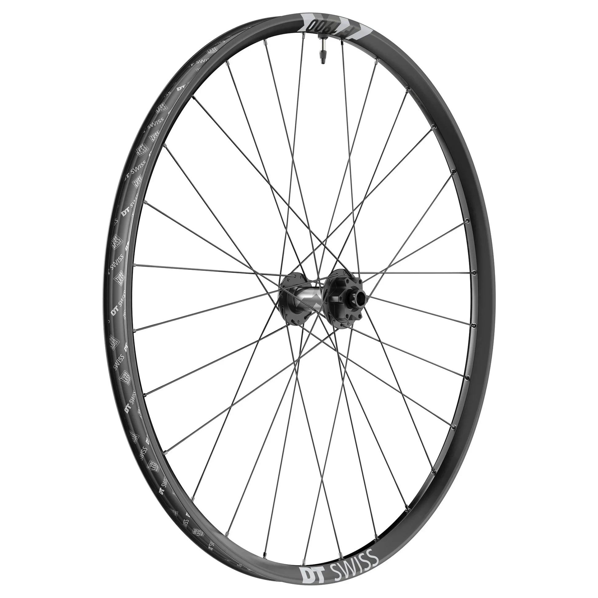 F 1900 Classic Front Wheel - 29" 15 x 110mm 6-Bolt Black - Bicycle Warehouse