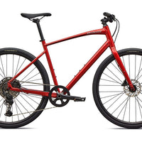 2026 Specialized Sirrus X 3.0 Km Bike Gloss Cayenne Metallic / Dolomite Metallic Frost Reflective Xl