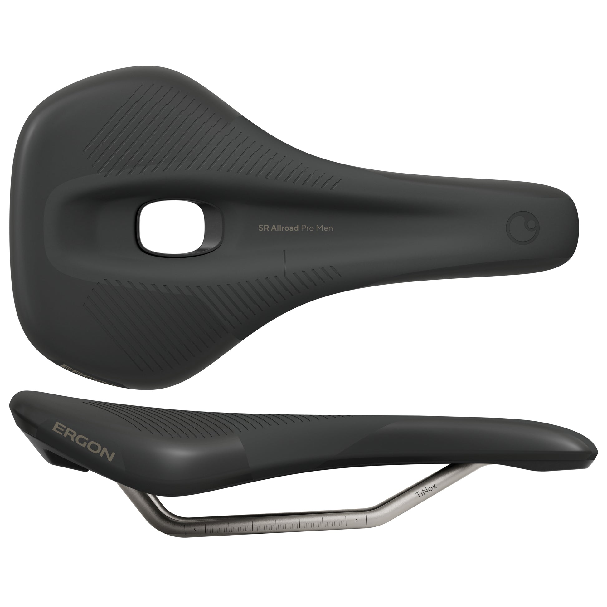 Ergon SR Allroad Pro Mens Saddle S/M Black - Bicycle Warehouse