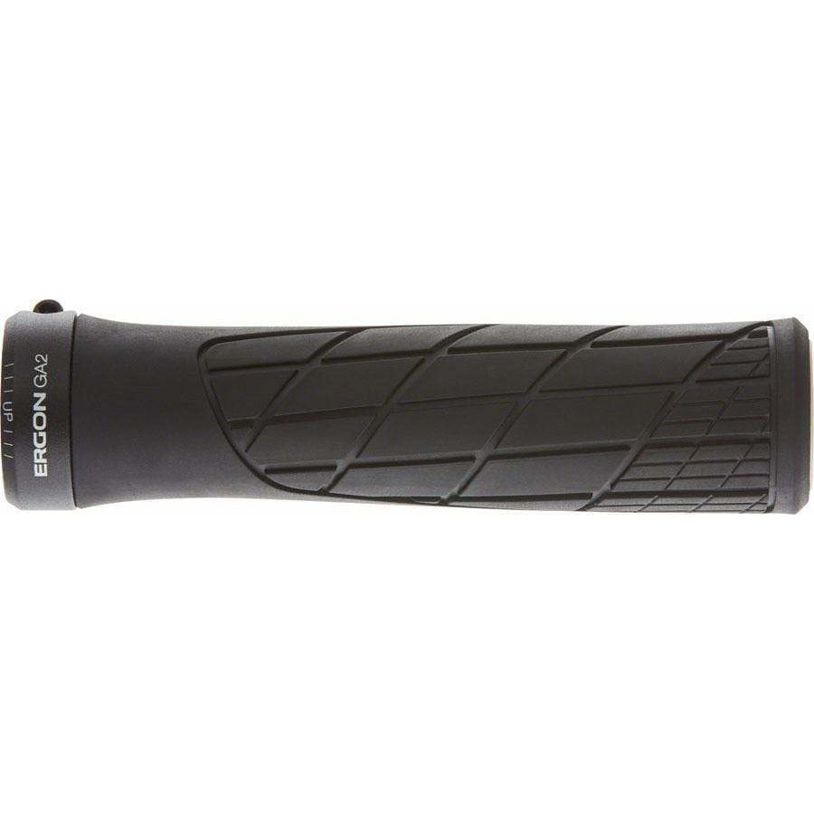 Ergon GA2 Bike Handlebar Grips - Black, Lock-On