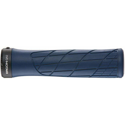 Ergon GA2 Bike Handlebar Grips - Nightride Blue, Lock-On