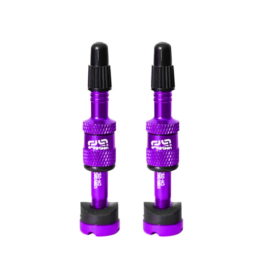 Quick Fill Tire Valves(23-30mm Rim) Pair - Egg - Bicycle Warehouse