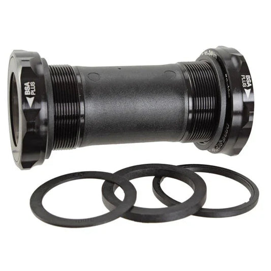 e*thirteen BSA Threaded Bottom Bracket - 68/73mm For 30mm Spindle Black - Bicycle Warehouse