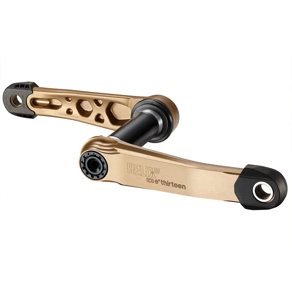 e*thirteen Helix R Crankset - 175mm 73mm 30mm Spindle e*thirteen P3 Connect Interface Bronze - Bicycle Warehouse